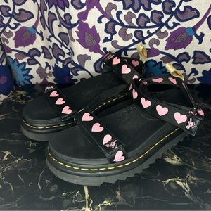 RARE Dr. Martens x Lazy Oaf Vegan Heart Sandal